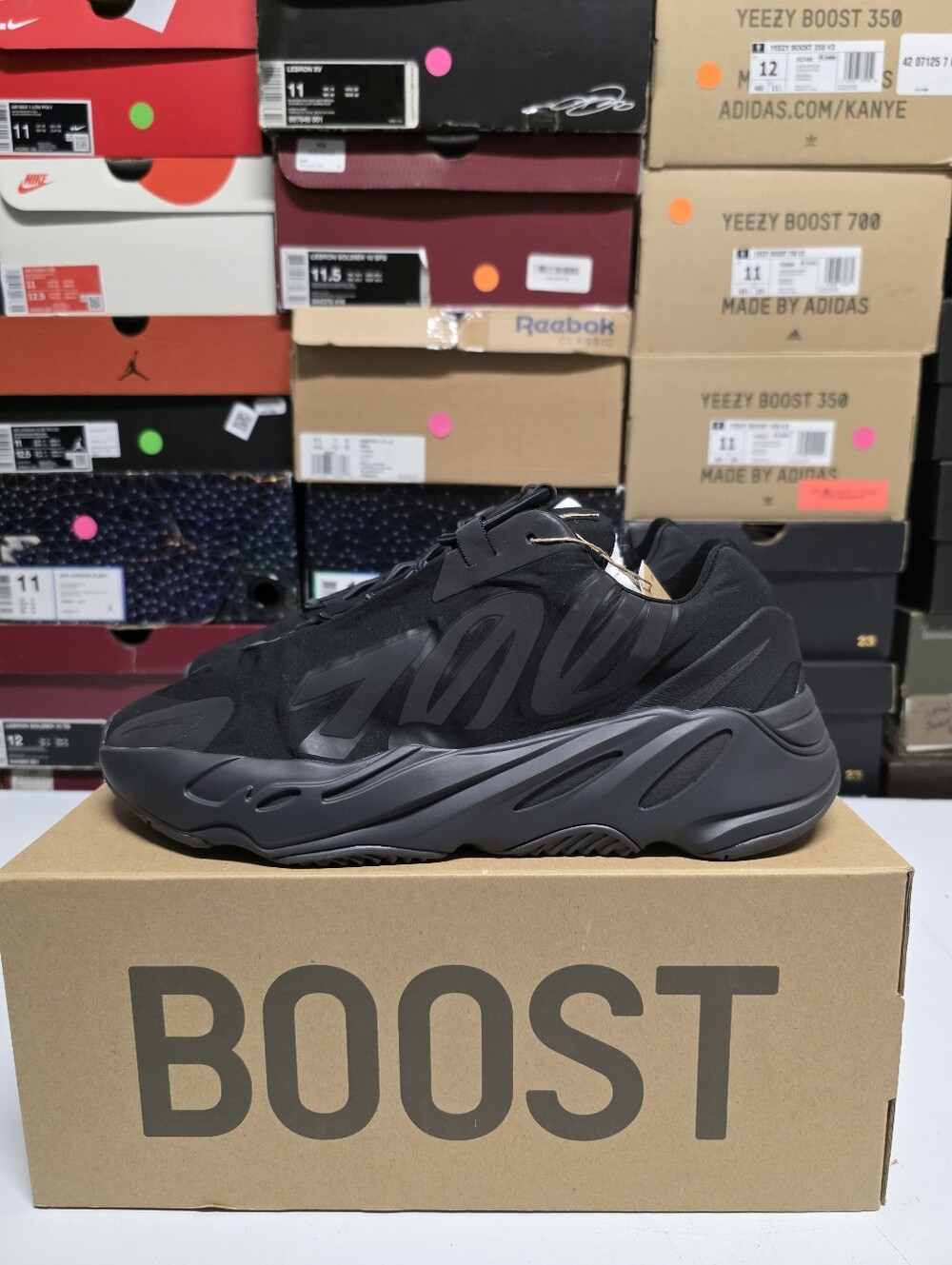 adidas Yeezy Boost 700 'MNVN' Triple Black Sz 11